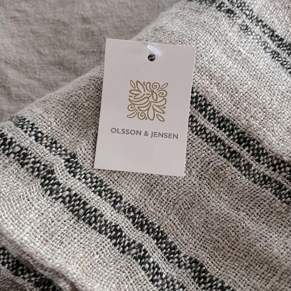 NWT Swedish Rustic Linen Pillow Cover - Picture 5 of 8